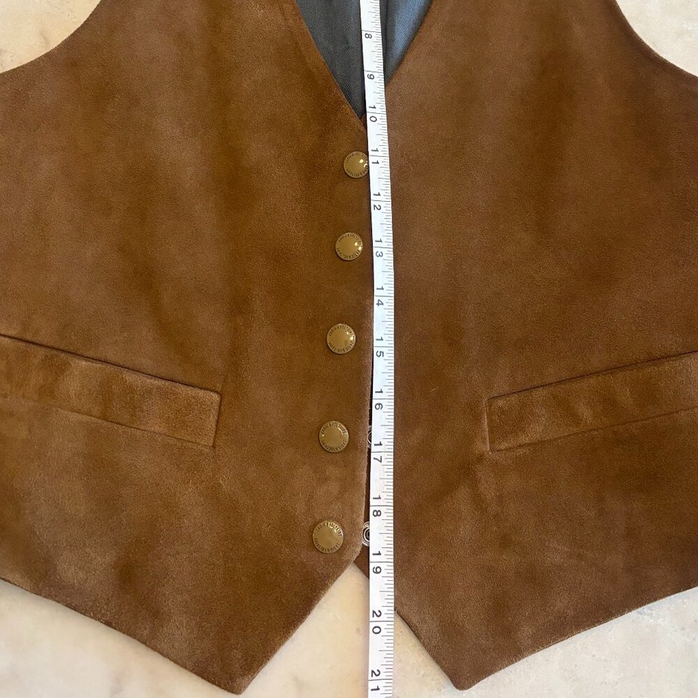Zadig & Voltaire Tan Suede Vest Size S - Picture 5 of 10